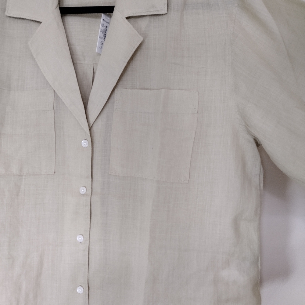 Madewell resort long sleeve shirt